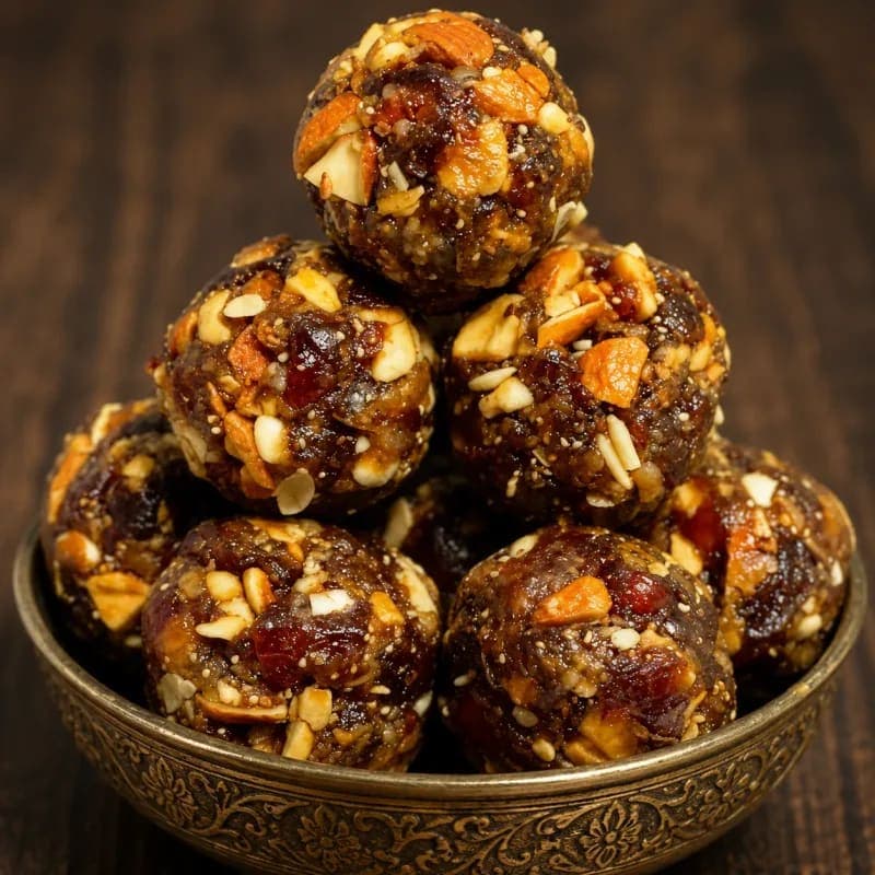 Dry fruit laddu