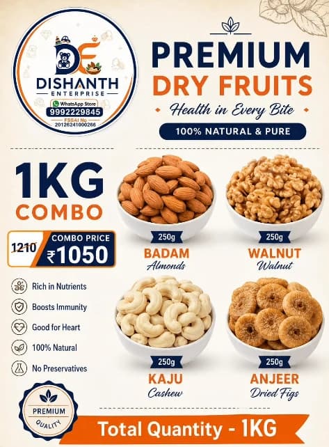 Luxury Nuts Combo 1KG